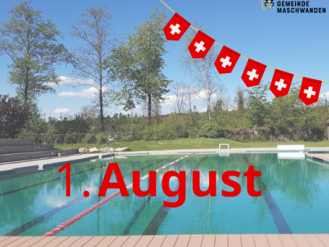 1. August im Naturbad Maschwanden